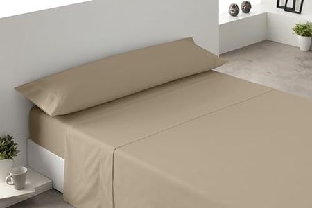Degrees home - Collection - Sabanas 135x190 - Juego de sábanas de 135x190 - Sábana Bajera Ajustable, encimera y Funda de Almohada - Poliester Microfibra Cepillada - Cama 135 cms