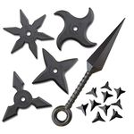 Rubber Small Throwing Blade Shuriken 6 Variety Set Ninja Training