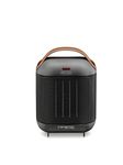 De'Longhi HFX30C15GCA Capsule Compact Ceramic Fan Heater, Gray