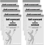 Glenmal 8 Pcs Golf Yardage Book wit