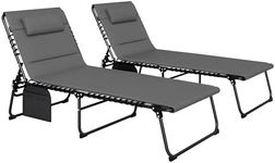 Outsunny Folding Chaise Lounge Chai