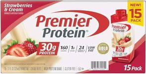 Premier Protein Premier Strawberries and Cream High Protein Shake (15 X 11 Fl Oz) Total Net Wt (165 Fl Oz), 165 Fluid_Ounces