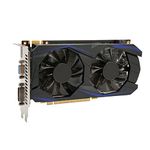 GTX 550Ti 6GB Gaming Graphics Card,192BIT GDDR5 PC Video Card with Dual Fans,HDMI VGA DVI Interface for Desktop Computer Gaming GPU (GTX550Ti 6GB)