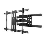 Kanto PDX680 Full-Motion TV Wall Mount for 39″–80″ Flat-Screen Monitor – Easy Install – Black