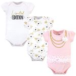 Little Treasure Unisex Baby Cotton Bodysuits, Limited Edition, 3-6 Months