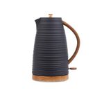 Morphy Richards Clay 1.7L Jug Kettle, 3kw Rapid Boil, Water Level Indicator, Dry Boil Protection, 360 Degree Base, Build-in Cord Storage, Flint, 103101