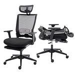 Foldable Ergonomic Office Chair wit