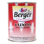 BERGER Luxol Hi Gloss Enamel Brown 500Ml