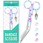 Nurse is Love Crafting Scissors | Multipurpose Scissors | Round Tip in Stainless Steel