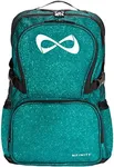 Nfinity Sparkle Backpack for Cheerleaders – Dazzling Glitter Finish, Extra Durable & Lightweight, Ideal for Travel, Fun Outings, and Adventures - Ample Storage with Adjustable Comfort Straps
