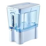 Culligan ZeroWater 52-Cup Ready-Read 5-Stage Water Filter Dispenser with 5-Stage 0 TDS Water Filter – IAPMO Certified to Reduce Lead, Chromium, and PFOA/PFOS