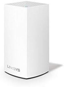 Linksys Velop Whole Home WiFi White Dual-Band Series, 1500 Sq Ft Coverage, 1 Pack Expandable! (AC1200)