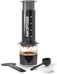 AeroPress XL Coffee Press – 3 in 1 brew method combines French Press, Pourover, Espresso. Full bodied, smooth coffee without grit or bitterness. Small portable coffee maker for camping & travel