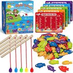 Wooden Magnetic Sight Word Fishing 