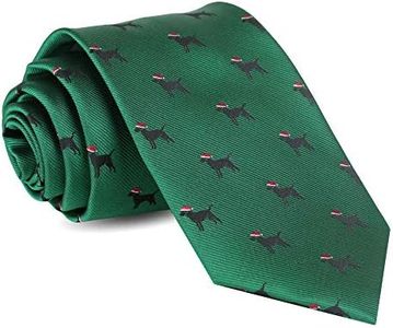 John William Clothing Christmas Ties For Men: Festive Holiday Neck Ties For Men