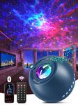 Galaxy Projector HD RGB Star Projector Night Light Projector for Bedroom,15 White Noise Galaxy Light Projector, HiFi Bluetooth Speaker Galaxy Light Remote&Timer Sensory Lights Projector Light for kids