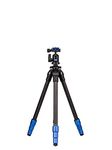 Benro Carbon Fibre Slim,Lightweight Travel Tripod Kit(Tsl08Cn00) Blue,Pack of 1