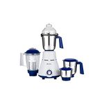 Bajaj Rex Mixer Grinder 750W|4 Mixer Jars|Mixie for Kitchen with Nutri-Pro Feature|Titan Motor-Heavy Duty Grinding|Adjustable Speed Control|Multifunctional Blade System|1 Yr Warranty By Bajaj|White