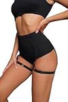 Women's Booty Shorts with Garters H