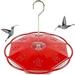 Maggift 16 oz Hanging Hummingbird Feeder with 8 Feeding Ports