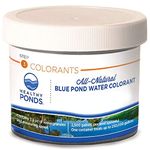 Healthy Ponds Pond Water Dye, Blue 2.6 oz Jar Treats 250,000 Gallons