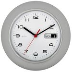 Acctim Date Minder Wall Clock Quartz Date/Day Display Mist 25cm