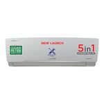 Lloyd 1.0 Ton 3 Star Inverter Split AC (5 in 1 Convertible, Copper, Anti-Viral + PM 2.5 Filter, White with Chrome Deco Strip, 230 Volts, GLS12I3FWAEA)