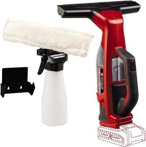 Einhell BRILLIANTO Power X-Change Cordless Window Washer (18 V, Suction Nozzle 28 cm, Smudge Free Cleaning Including Spray Bottle with Microfiber Cloth Without Battery)