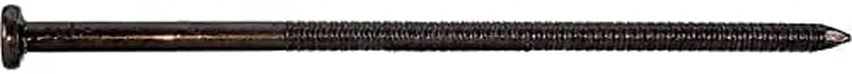 Jake Sales 5" Tempered Hard Steel - Ring Shank Pole Barn Nails. 40D - 5 Pounds ~ 140 Nails. Used for load-bearing, wood framed, pole barn structures.