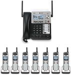 AT&T SB67138 + SB67108 8 Handset Corded Cordless Phone Bundle (4 Line)