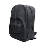 Mens Vader Backpack Skywalker Travel Backpack Bounty Hunter Rucksack Schoolbag Cosplay Standard Bag (Black Vader), Black Vader, 15.7 x 11.8 inches, Traveling