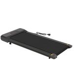 Panana Treadmill Under Desk Treadmill for Home Office Gym, Portable Walking Running Machine Electric Treadmill with LED Display and Remote Control, Free Installation