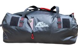 Dry Water Adventure Bag - LT120 Marine Grade Waterproof Duffel Bag, Black, LT-120 (120 Liter), 120 Liter Duffle