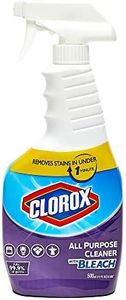 Clorox All Purpose Stain Remover Multi Purpose Cleaner Spray for Bathroom Toilet Floor Tiles Kitchen