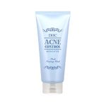 Dhc Acne Control Medicated Fresh Foaming Face Wash, Cleanser For Sensitive & Acne Prone Skin, Remove Oiliness From Face 130Ml