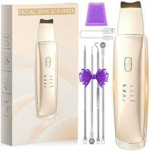 Skin Scrubber Face Spatula, 4 in 1 Blackhead Remover Tool for Pore Cleaner