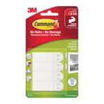 Command Small pack of 4 Pairs Picture Hanging Foam Strips, White,Form