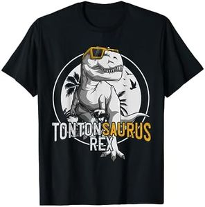 Tontonsaurus Rex Tonton Dinosaure Cadeau Oncle T-Shirt