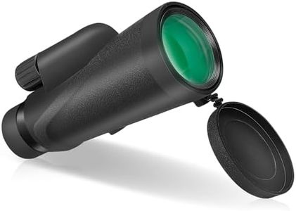 HURYSIN HD 8x42 Monoculars - Featuring HD Optical System, Enhanced Grip, Waterproof, Fog-proof, Shockproof, Complete with GlassPak - Backed by an Infinite, Unconditional Warranty