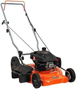 YARDMAX 21 in. 170cc 2-in-1 Gas Walk Behind Push Lawn Mower with High Rear Wheels