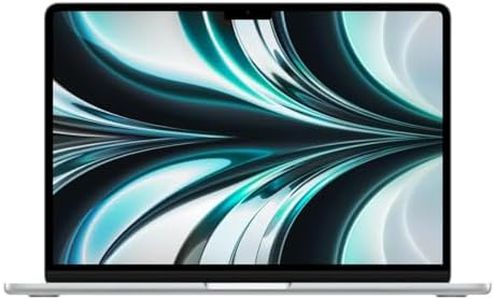 Apple 2022 MacBook Air Laptop with M2 chip: 13.6-inch Liquid Retina Display, 8GB RAM, 512GB SSD Storage, Backlit Keyboard, 1080p FaceTime HD Camera. Works with iPhone and iPad; Silver