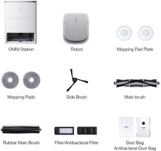 ECOVACS DEEBOT X2 OMNI Robot Vacuum Mop – 8000Pa, AI Navigation, Slim Design