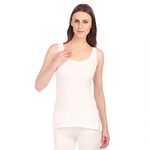 NEVA Women's Off White Cotton Thermal