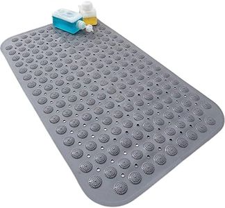 TAGPR Door mat Bathroom mats Anti Slip mats Door mat for Entrance Anti Slip mat for Bathroom Floor Foot mat Anti Skid Bathroom mat Bathtub Bath Shower mat Suction Cups (Design 4 | 70 x 35)