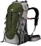 Loowoko 50L Hiking Backpack, Waterp