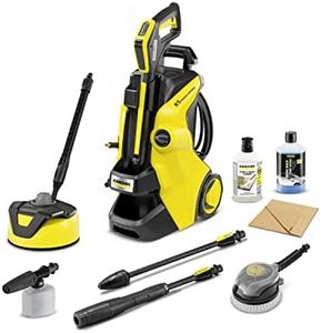 Kärcher K 5 Power Control Car & Home Pressure Washer, pressure: max. 145 bar, flow rate: 500 l/h, area: 40 m²/h, water filter, 13 kg, high-pressure gun, dirt blaster, spray lance, Home Kit, Car Kit