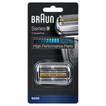 Braun Series 9 Electric Shaver Replacement Head - 92M - Compatible with All Series 9 Electric Razors 9290cc, 9291cc, 9370cc, 9293s, 9385cc, 9390cc, 9330s, 9296cc