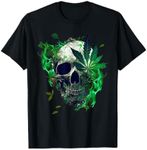 Marijuana Skull Smoke Weed Cannabis