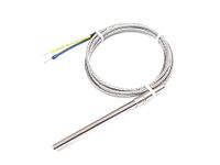 THERMONIC BRAND PREMIUM QUALITY J TYPE PENCIL THERMOCOUPLE (0-500 C), DIA 5MM, LENGTH 3 INCH AND FG/FG/SS WIRE (4 MTR)