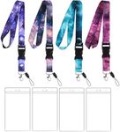 4 Pack Lanyard with Card Holder, Pe